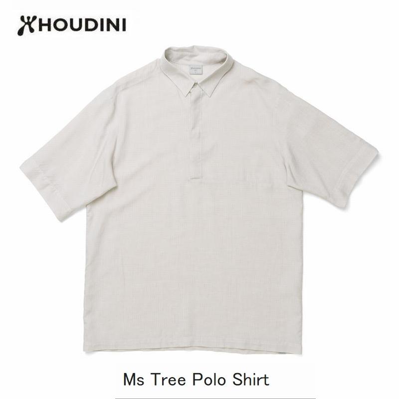 HOUDINI フーディニ Ms Tree Polo Shirt A09 Sandstorm Light