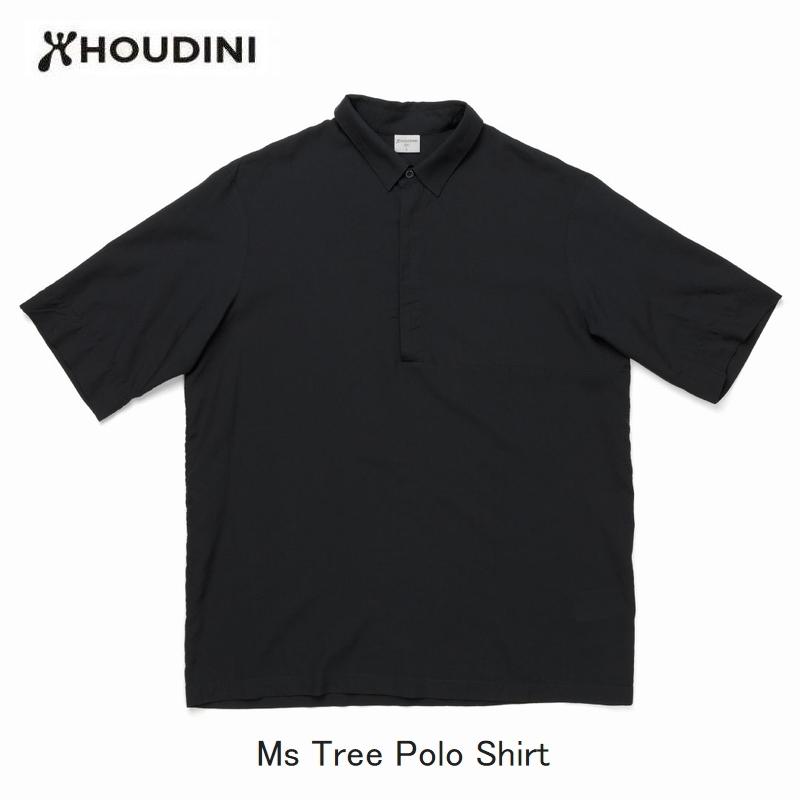 HOUDINI（フーディニ） HOUDINI Ms Tree Polo Shirt B30 True Black