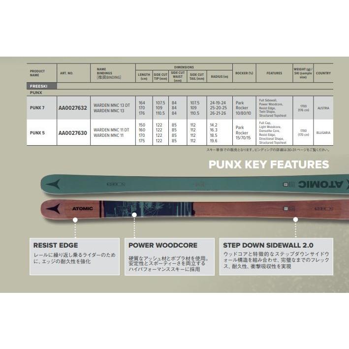 スキー 板 アトミック 2019 2020 ATOMIC PUNX 5 板のみ パンクス ジャンプ パイプ : aa0027630 : オールマウンテンスポーツDoing - 通販 - Yahoo!ショッピング スキー 板 アトミック 2019 2020 ATOMIC PUNX 5 板のみ パンクス ジャンプ パイプ : aa0027630 : オールマウンテンスポーツDoing - 通販 - Yahoo!ショッピング