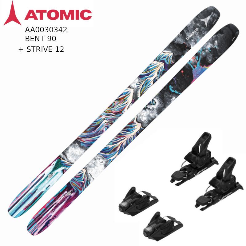 BENT CHETLER アトミック スキー板 2025 ATOMIC 90 + STRIVE 12