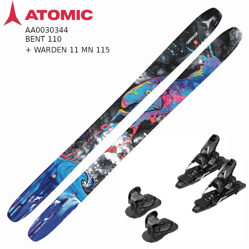 BENT CHETLER アトミック スキー板 2025 ATOMIC 110 ＋ WARDEN 11 MN