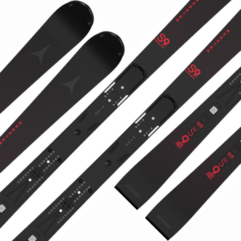 REDSTER アトミック スキー板 2026 ATOMIC S9i PRO IRI BLACK レッド