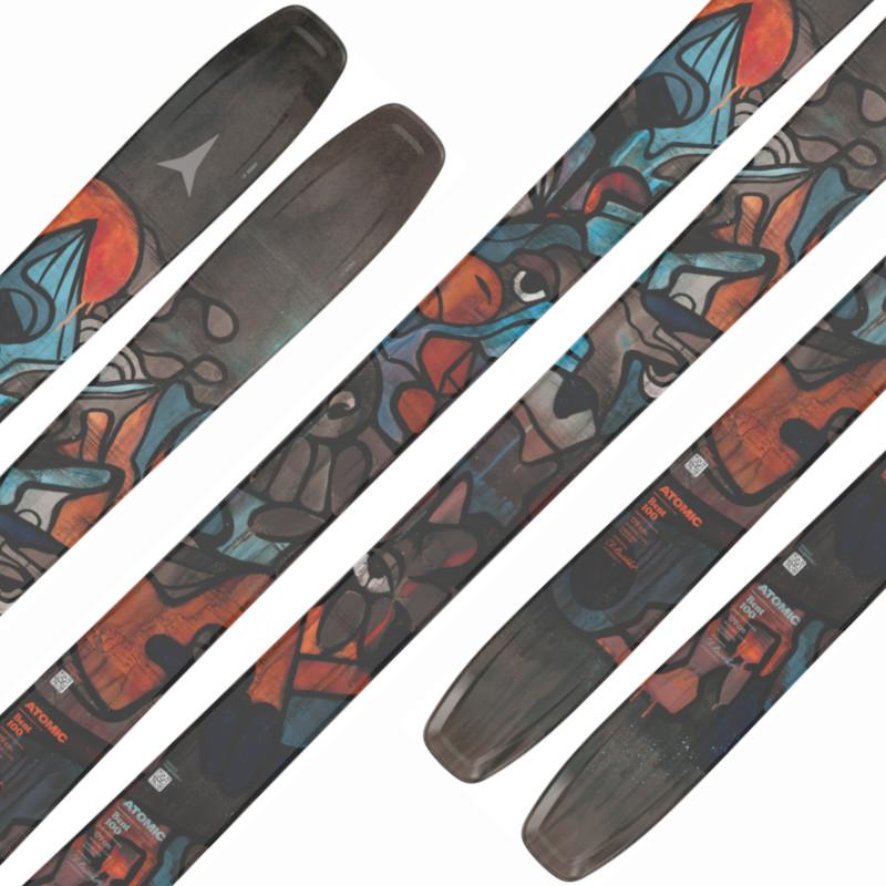 【バックカントリー/パウダー用】ATOMIC BENT100 シールセット バックカントリー/パウダー用】ATOMIC BENT100 シールセット