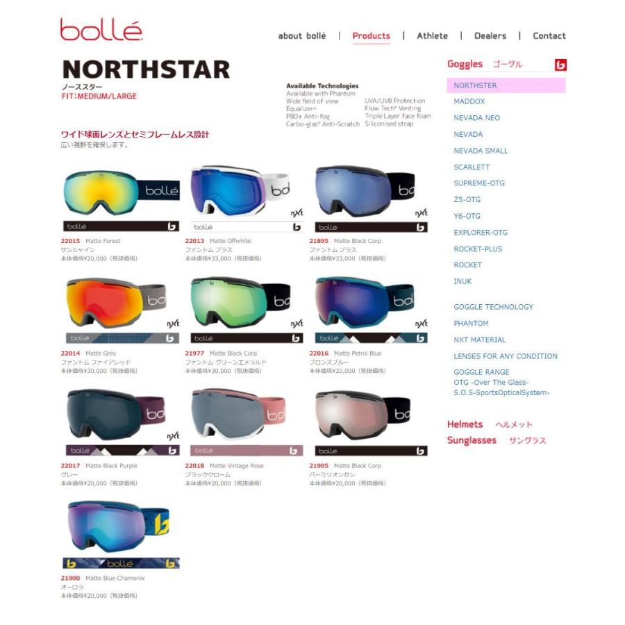 Bollé NORTHSTAR ゴーグル 21977