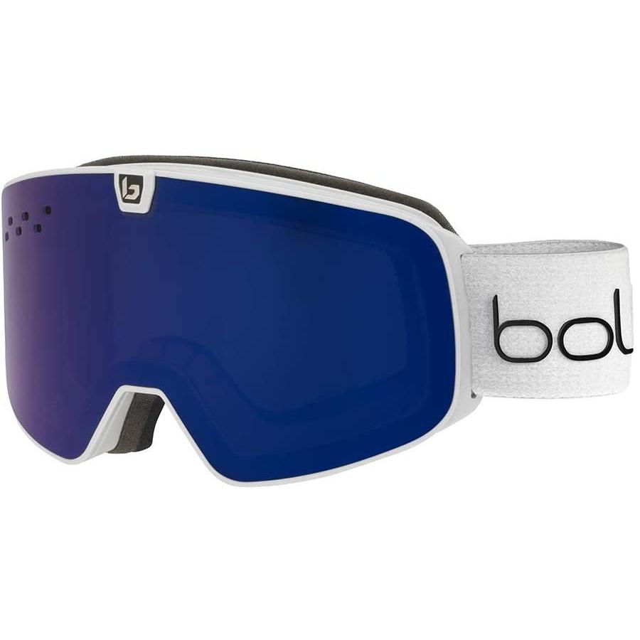ボレー BOLLE NEVADA NEO Matte Off Whitez Bronze Blue & Light Ver Bluez ゴーグル  スキー スノボ マグネット AA22012 | bolle | 01