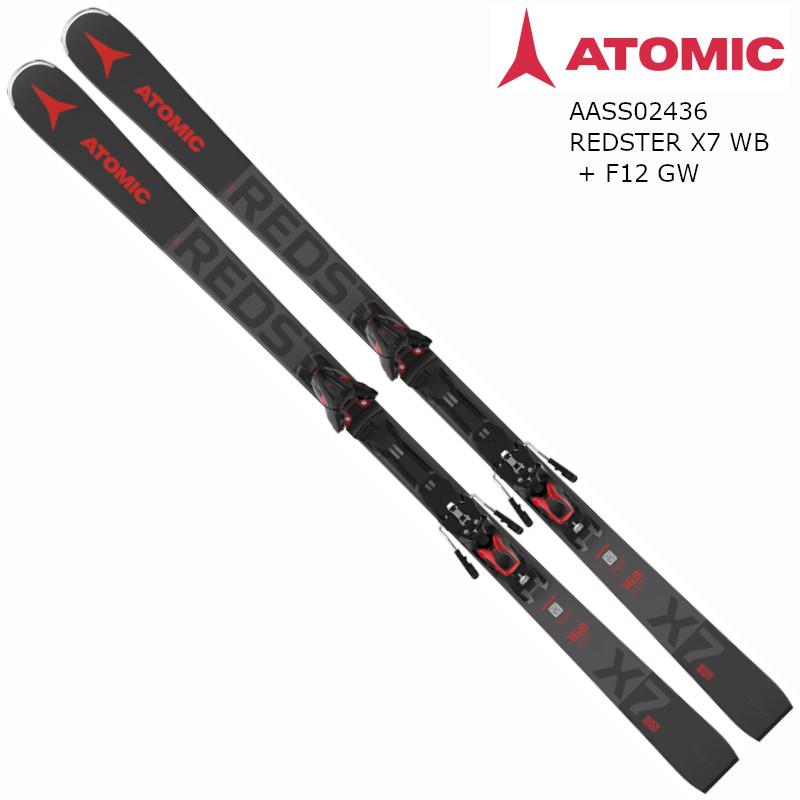 REDSTER アトミック スキー 2022 ATOMIC X7 WB RED + F12 GW REDSTER アトミック スキー 2022 ATOMIC X7 WB RED + F12 GW