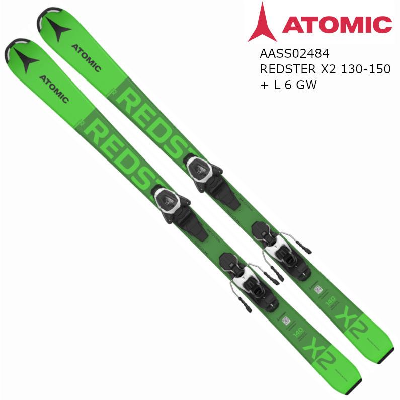 スキー 板 アトミック 2022 ATOMIC REDSTER X2 130-150 + L6 GW レッド