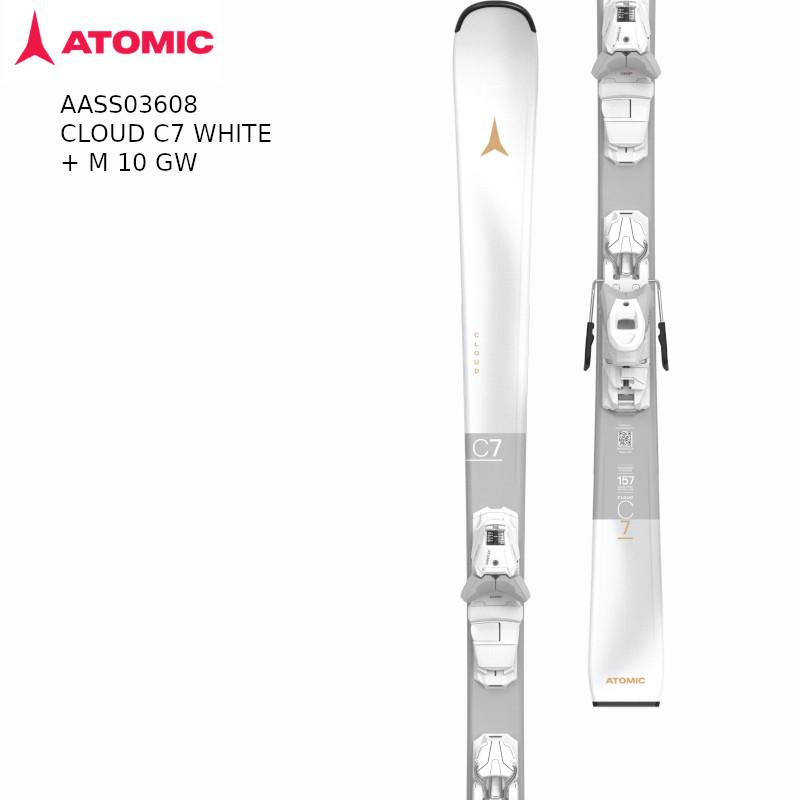 CLOUD アトミック スキー板 2026 ATOMIC C7 WHITE + M 10 GW クラウド