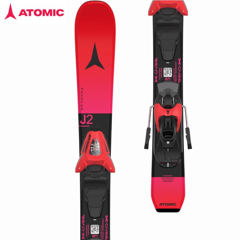 REDSTER アトミック スキー板 2025 2026 ATOMIC J2 70-90 + C 5 GW Red