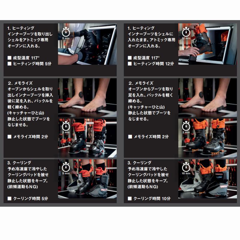 アトミック スキーブーツ 2025 ATOMIC HAWX ULTRA 100 GW Black Red ホークス ウルトラ ラスト 98mm_3