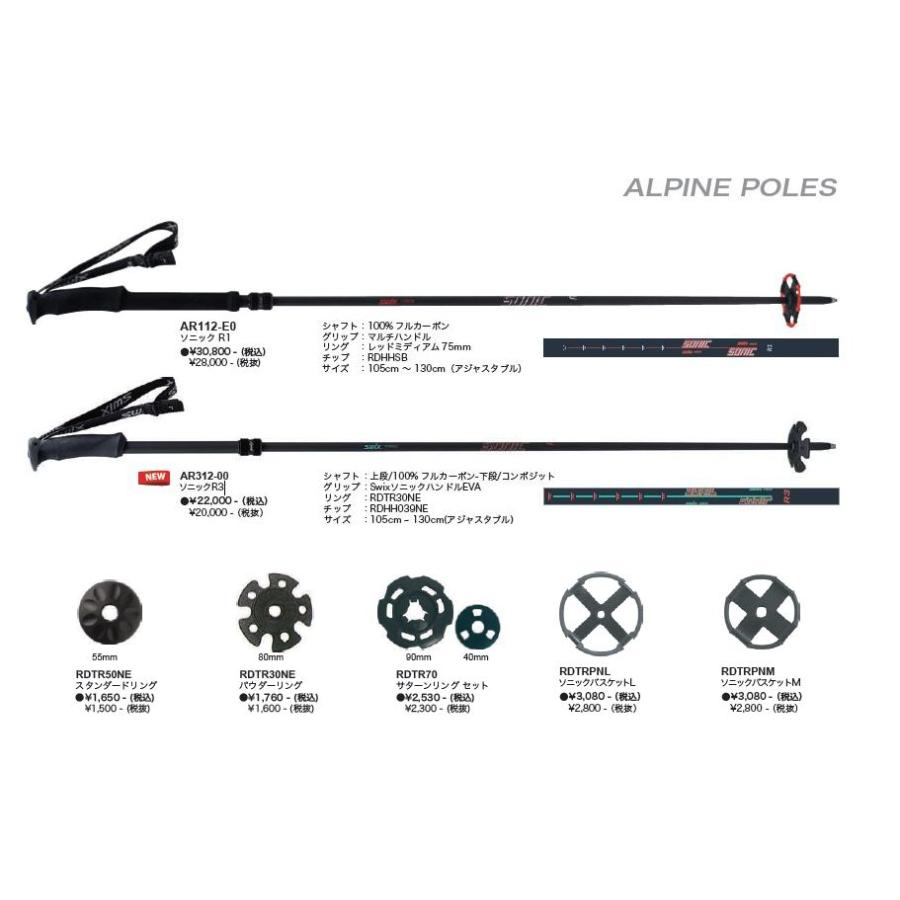 SWIX（スウィックス） ストック 2024 SWIX AR312-RDTR50NE ソニック R3