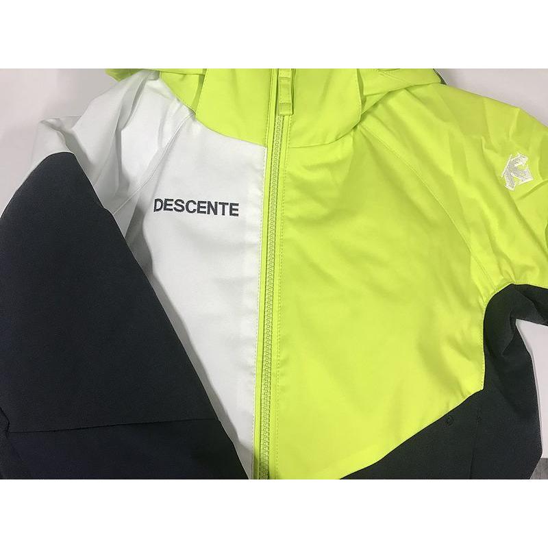デサントのスキーウェア上下S ライムグリーン デサント DESCENTE