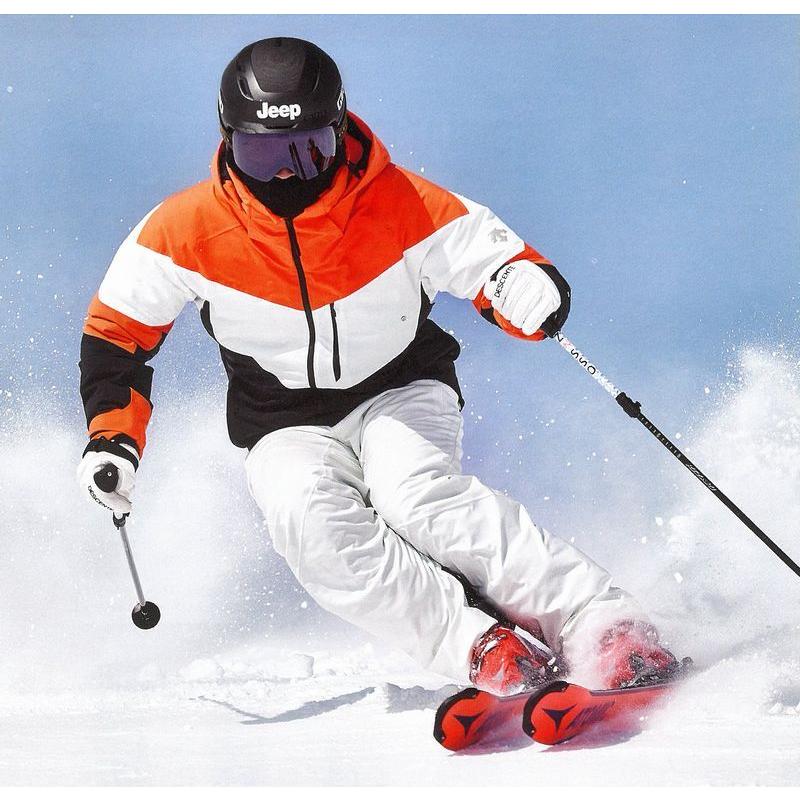 デサント スキーウェア パンツ DWUUJD55 ダークレッド/DR1 M