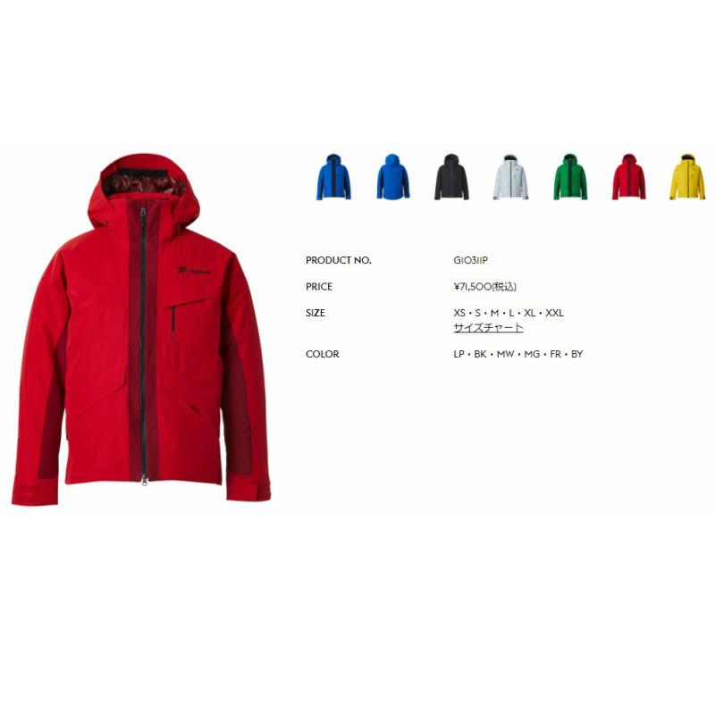 Goldwin ゴールドウイン スキーウェア レッド 上下 ジャケット パンツ GOLDWIN（ゴールドウイン） 【1/1限定！全品P10倍！】スキーウェア
