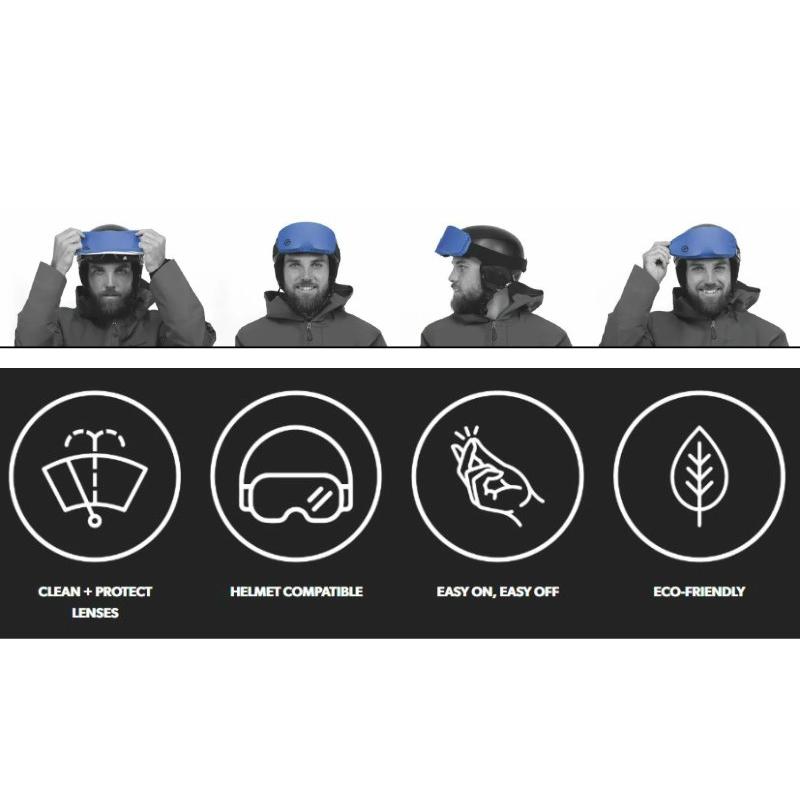 ゴーグルソック GOGGLE SOC POW! レンズカバー ソフト パウ メール便