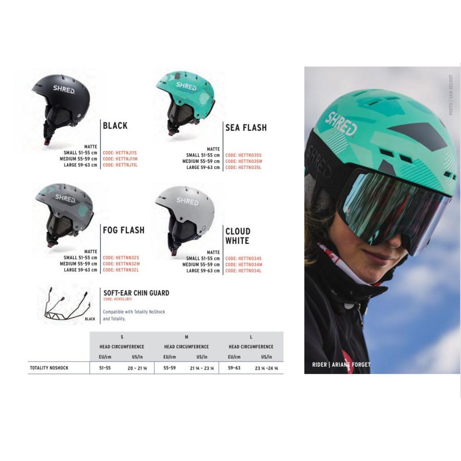 SHRED（シュレッド） 2025/2026 SHRED TOTALITY NOSHOCK FOG FLASH