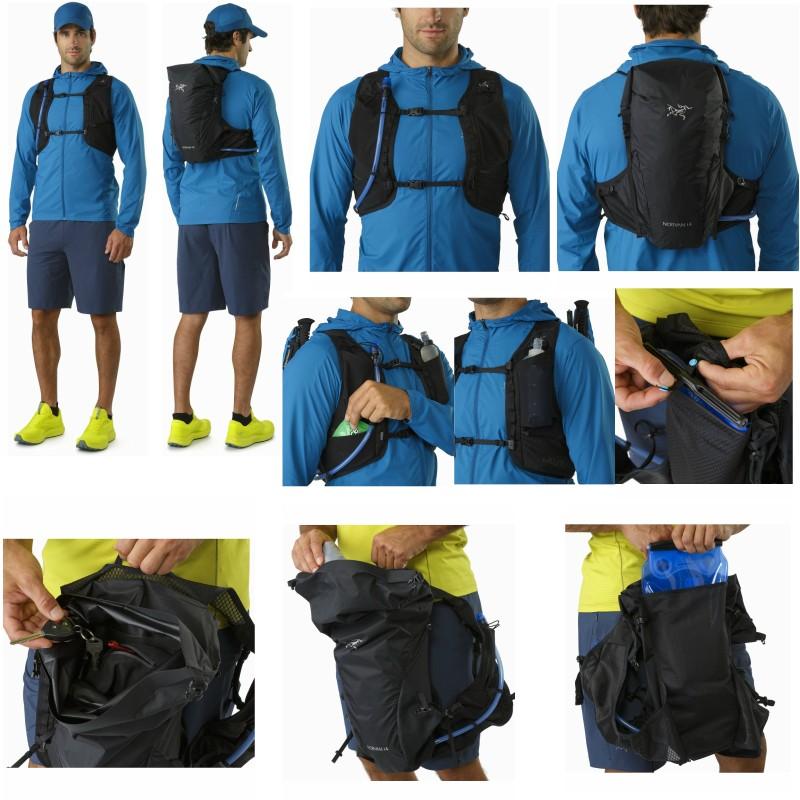 アークテリクス ARC'TERYX Norvan 14 Hydration Vest Black トレラン 正規輸入品 バックパック