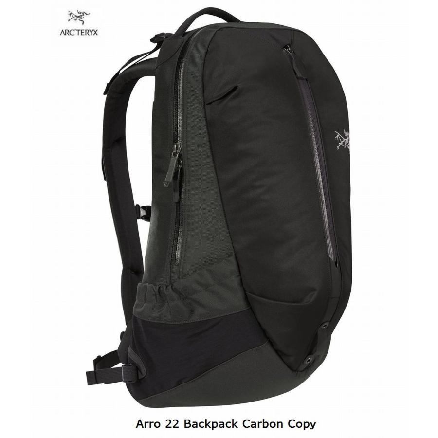 アークテリクス ARC'TERYX ARRO22 Carbon Copy アロー22 バックパック タウンユース 通勤バック 22L 国内正規