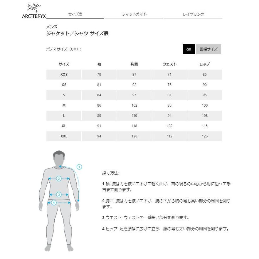 アークテリクス Atom LT Vest Corp 中綿(3XL)黒201112 abitur