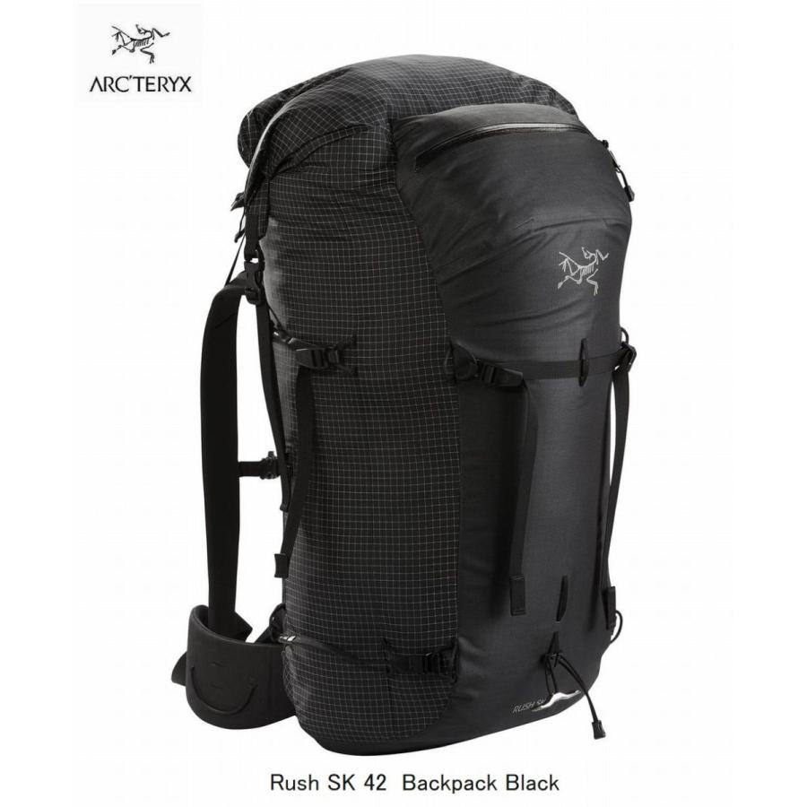 オールマウンテンスポーツdoingアークテリクス Arc Teryx Rush Sk 42 Backpack Black バックカントリー 42l 正規品 バックパック L 人気 おすすめ