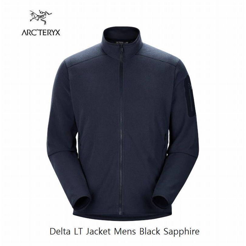 ARC'TERYX アークテリクス Delta LT Jacket Mens Black Sapphire ARC'TERYX アークテリクス Delta LT Jacket Mens Black Sapphire