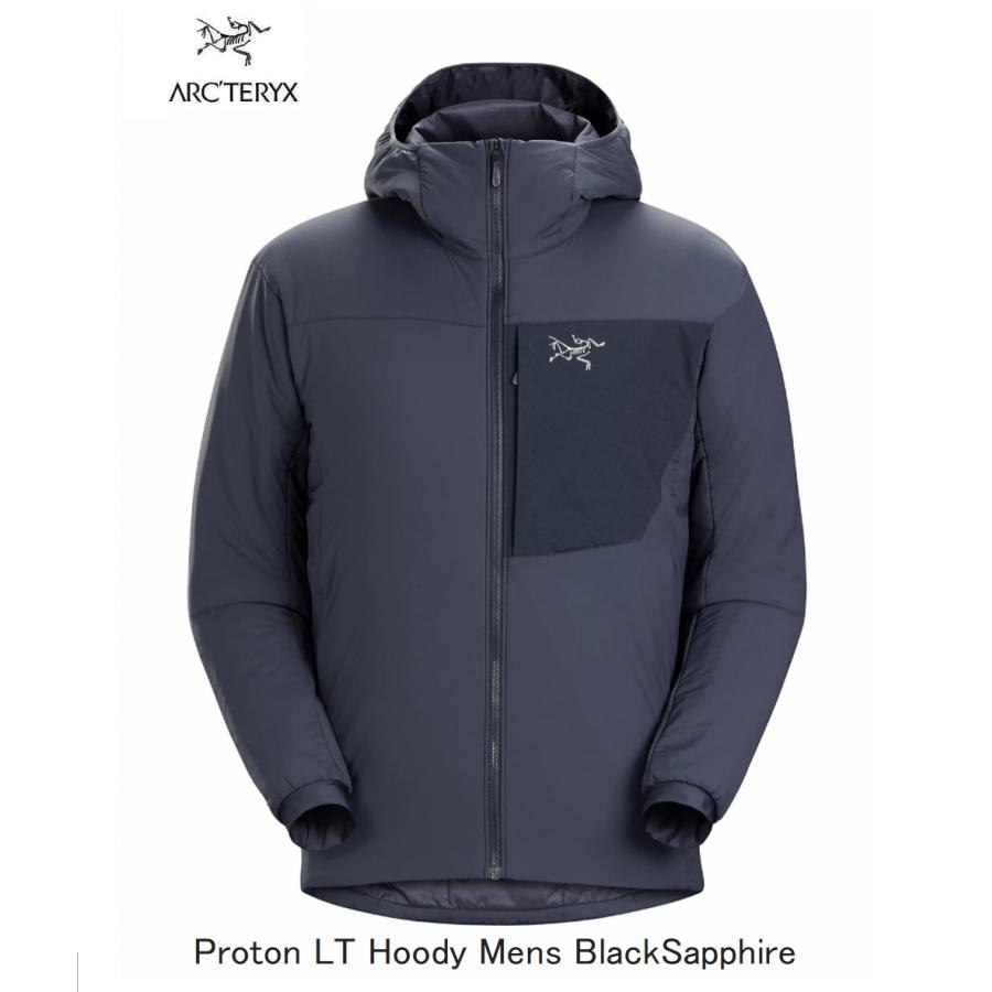ARC'TERYX アークテリクス Proton LT Hoody Mens BlackSapphire ARC'TERYX アークテリクス Proton LT Hoody Mens BlackSapphire