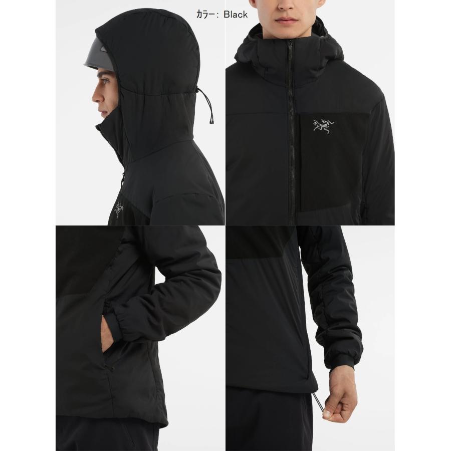 アークテリクス ARC'TERYX Proton LT Hoody Mens BlackSapphire L07953000 プロトンLTフーディーメンズ 国内正規品｜ams-doing｜03