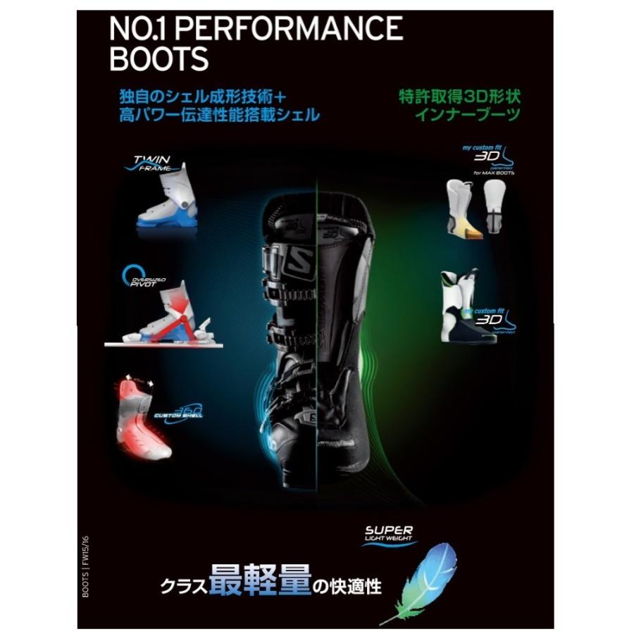 SALOMON（サロモン） スキーブーツ 2018 SALOMON X PRO 100 Black