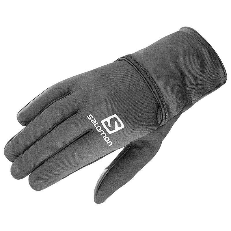 サロモン SALOMON 18FW FAST WING WINTER GLOVE U BLACK トレラン グローブ 撥水 暴風 トレイルランニング 登山｜ams-doing｜03