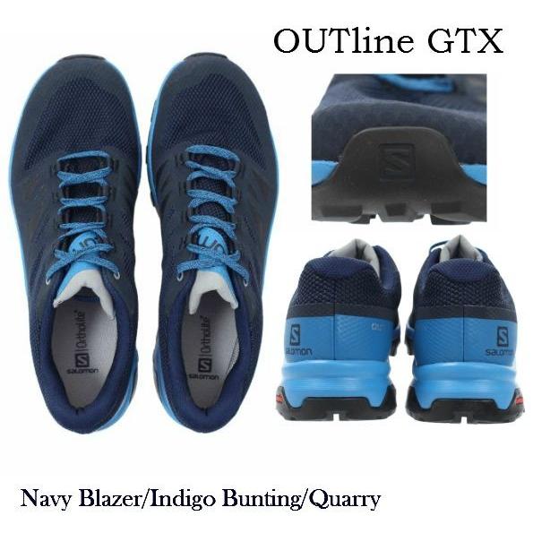 salomon outline gtx navy blazer
