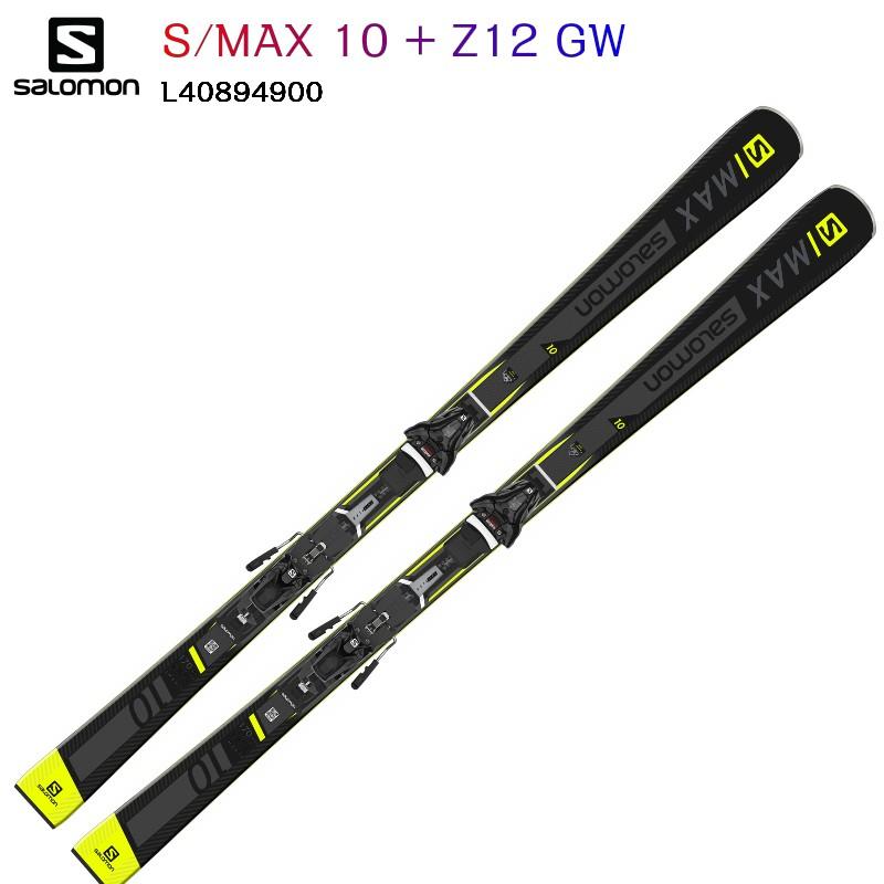 SALOMON スキー 板 サロモン 2019 2020 S/MAX 10 + Z12 GW 上級 SALOMON スキー 板 サロモン 2019 2020 S/MAX 10 + Z12 GW 上級