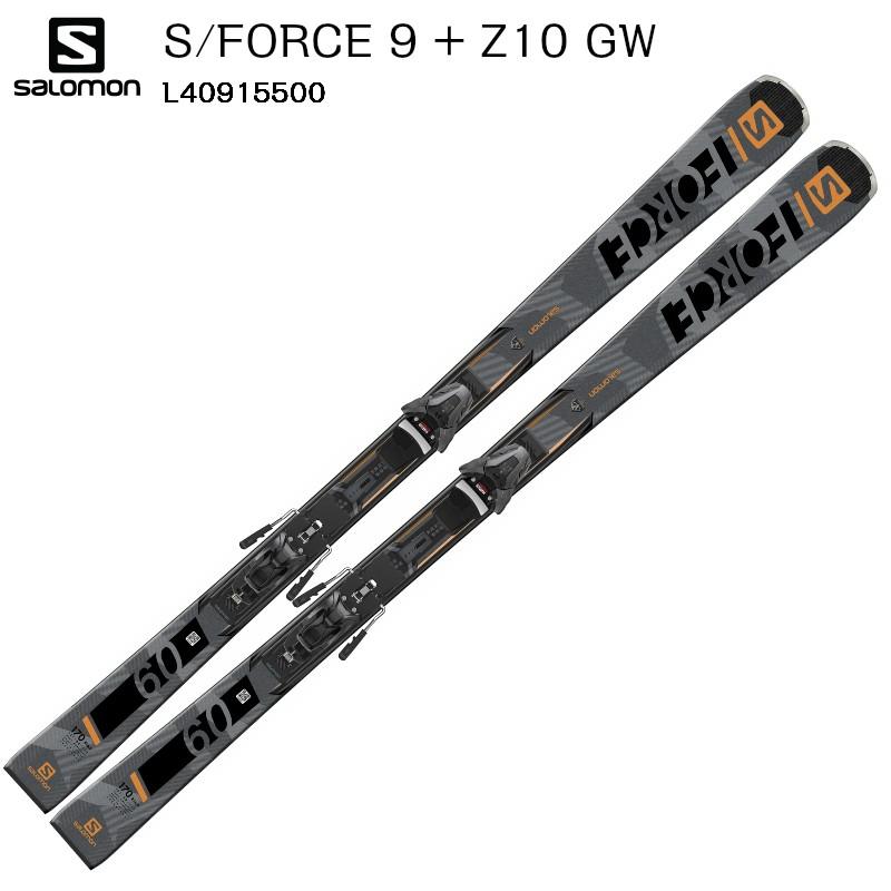 SALOMON スキー 板 サロモン 2020 S/FORCE 9 + Z10 GW セット SALOMON スキー 板 サロモン 2020 S/FORCE 9 + Z10 GW セット