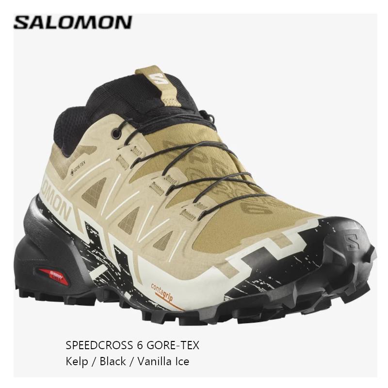 SALOMON サロモン トレイルシューズ 22FW SPEEDCROSS 6 GTX Kelp Black 