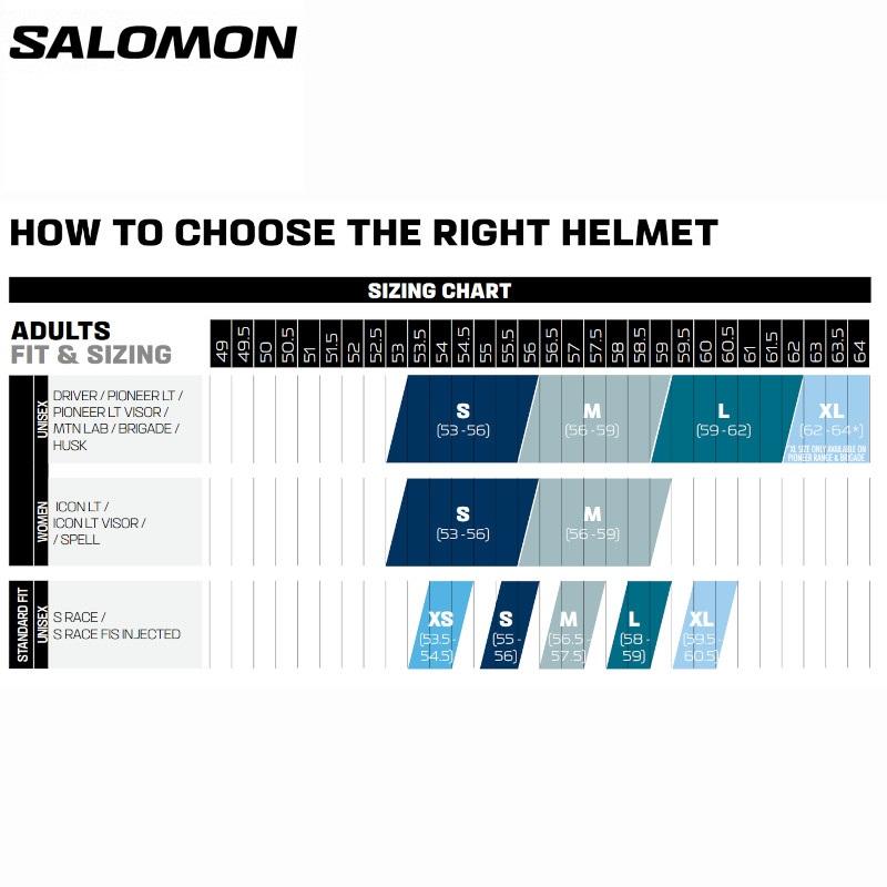 SALOMON サロモン ヘルメット 2025 S RACE White Gradient