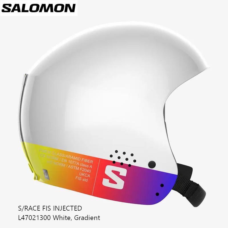 サロモンヘルメット　FIS対応 SALOMON（サロモン） ヘルメット 2023 SALOMON SRACE FIS INJECTED