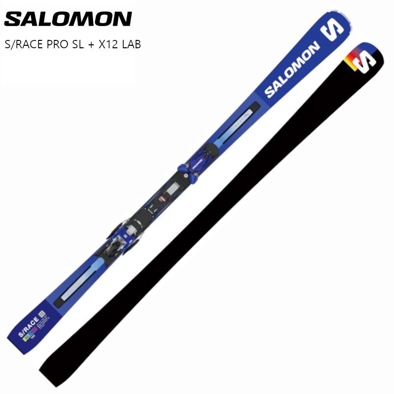 サロモン スキー板 2024 SALOMON S/RACE SL PRO + X12 Lab レーシング スラローム ショート ビンディング