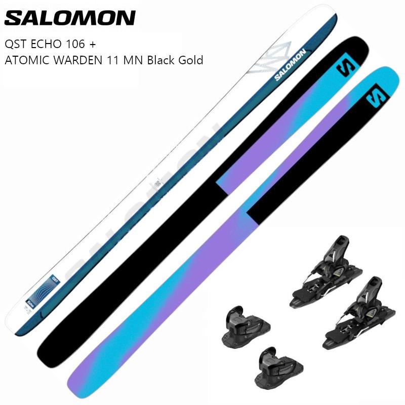 SALOMON（サロモン） スキー板 2025 SALOMON QST ECHO 106 + ATOMIC
