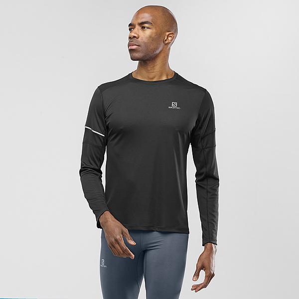 Salomon agile best sale ls tee m