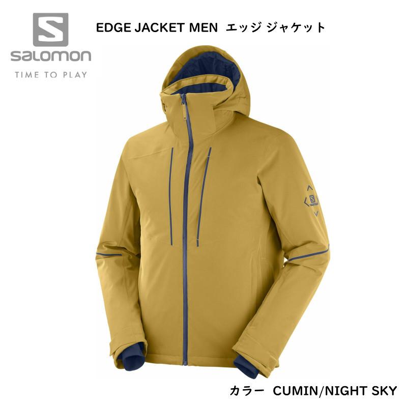 サロモン 2021 SALOMON EDGE JACKET MEN LC1396900 CUMIN NIGHT SKY