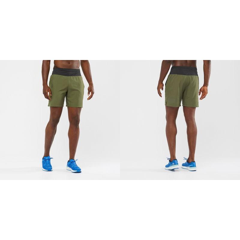 SALOMON（サロモン） 21SS SALOMON XA 7'' SHORT M Olive Night