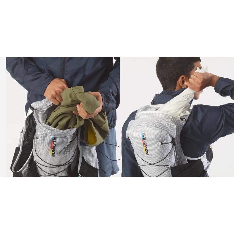 SALOMON（サロモン） SALOMON ADV SKIN CROSS SEASON RACE FLAG WHITE