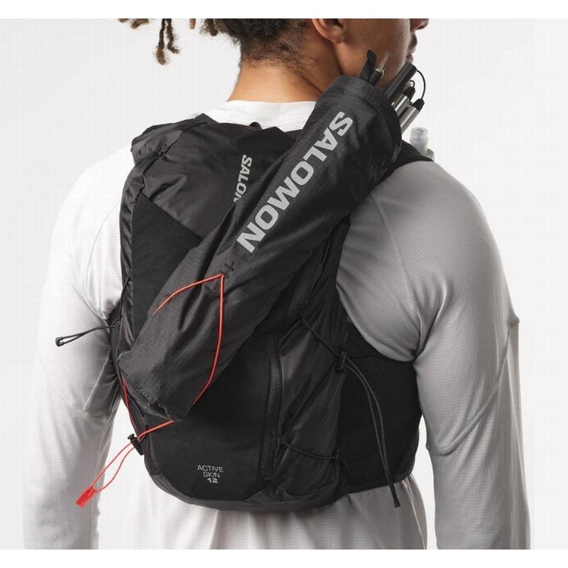 SALOMON（サロモン） SALOMON ACTIVE SKIN 12 SET BLACK METAL
