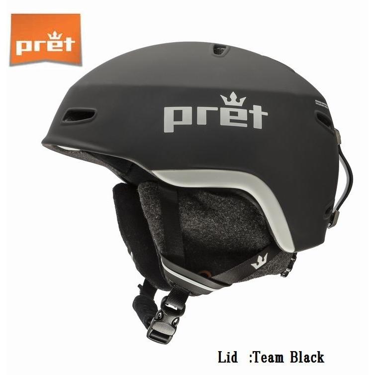 プレット Pret Lid Teamblack リッド スキー ヘルメット スノボ スノーボード Ldtb19h オールマウンテンスポーツdoing 通販 Yahoo ショッピング