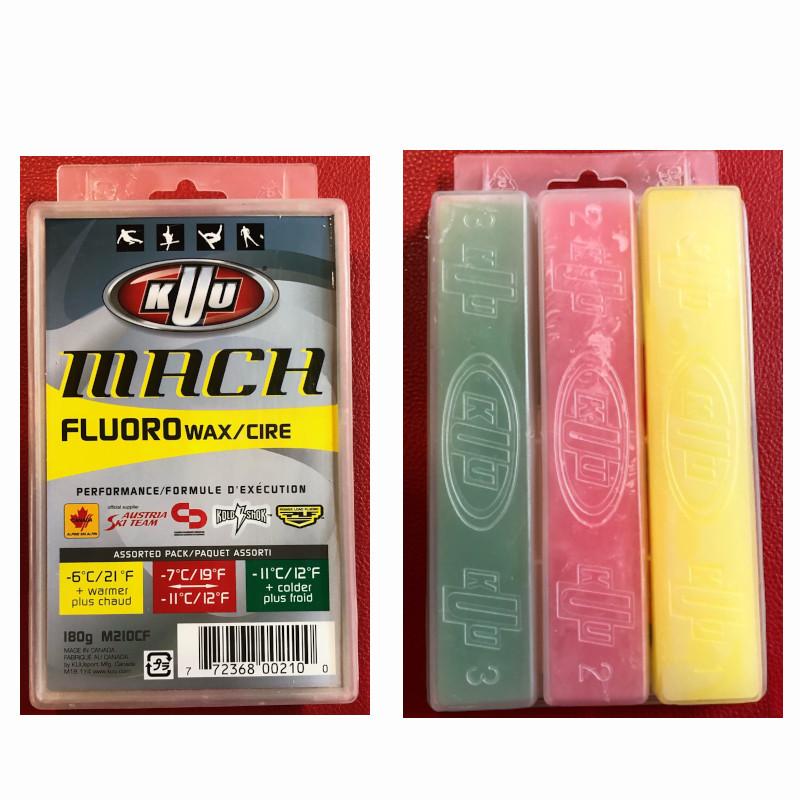 クー スノーワックス KUU MACH FLUORO WAX assorted pack フッ素高含有