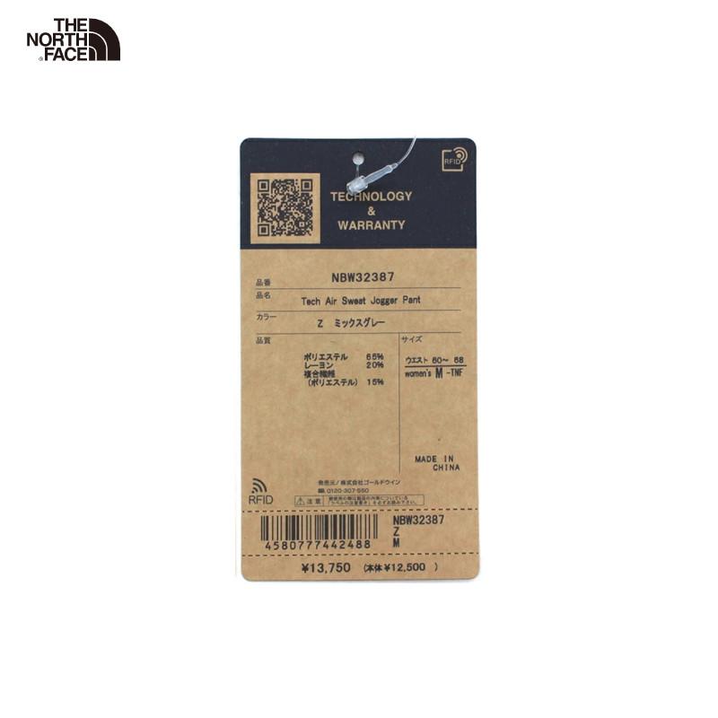 ザ・ノースフェイス アウトドア THE NORTH FACE Tech Air Sweat Jogger Pant nbw32387 テックエアースウェットジョガーパンツ レディスボトムの画像