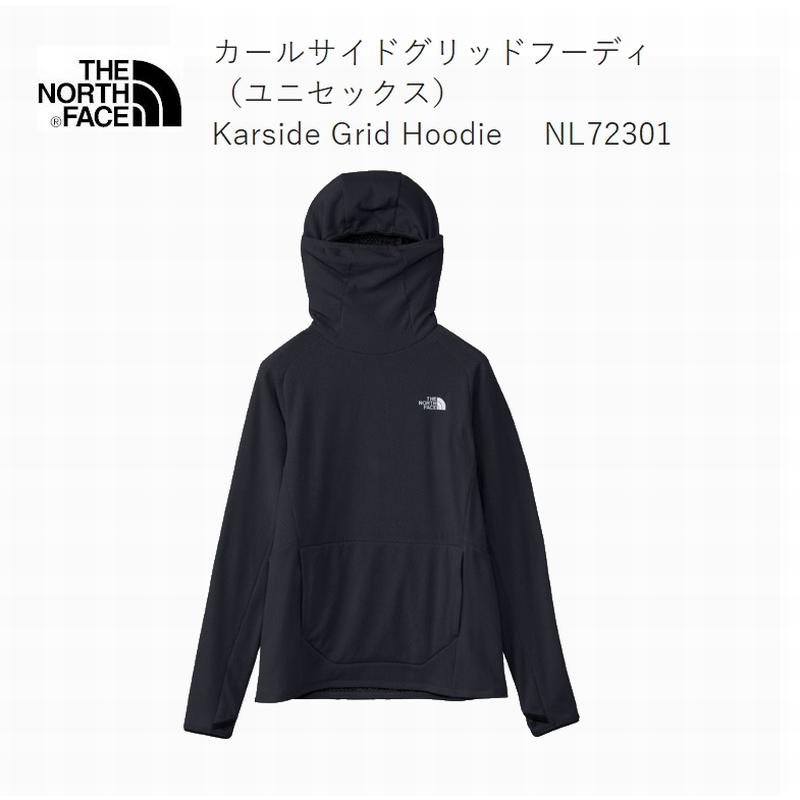 THE NORTH FACE ザ ノースフェイス Karside Grid Hoodie Black