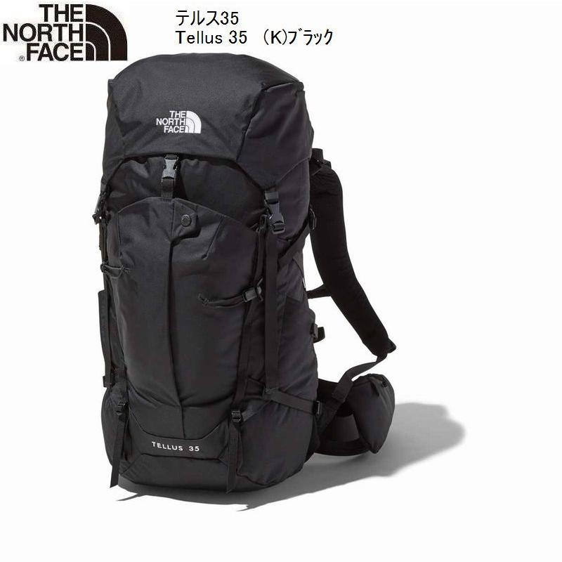ノースフェイス バックパック THE NORTH FACE TELLUS 35 NM61810 K ブラック テルス トレッキング オール