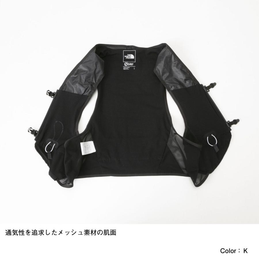 ザノースフェイス THE NORTH FACE フライトレースデイベスト8 Flight Race Day Vest 8トレイルランニング NM62109 K ブラック :nm62109-k