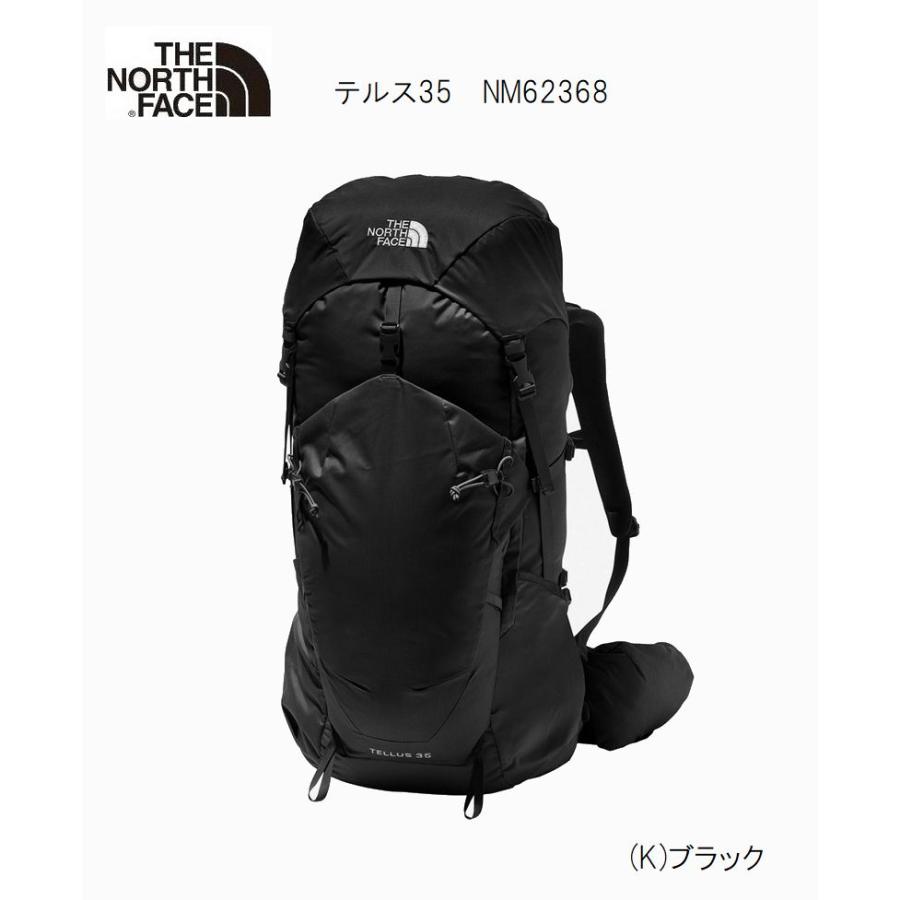 ザ・ノースフェイス THE NORTH FACE Tellus 35 K Black NM62368 テルス トレッキングパック 35L/37L 軽量 フィット感 | THE NORTH FACE