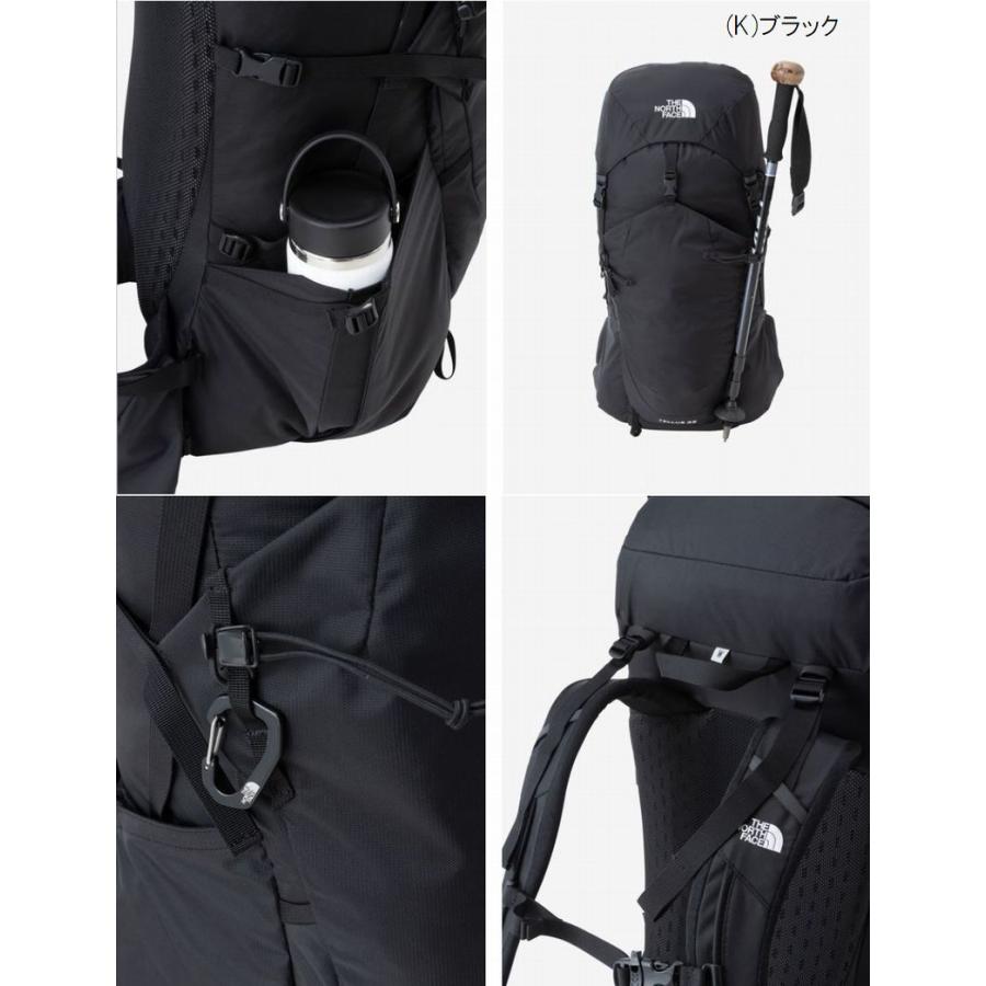 ザ・ノースフェイス THE NORTH FACE Tellus 35 K Black NM62368 テルス トレッキングパック 35L/37L 軽量 フィット感 | THE NORTH FACE | 04